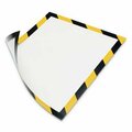 Durable Office Products Durable, DURAFRAME SECURITY MAGNETIC SIGN HOLDER, 8 1/2 X 11, YELLOW/BLACK FRAME, 2PK 4772130